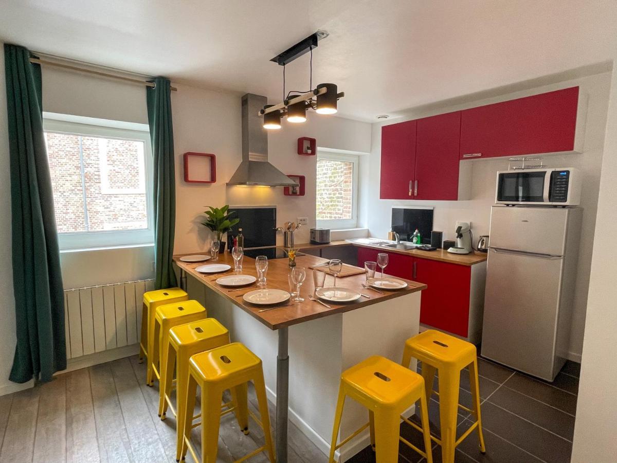 Superbe Appartement-Sauna-Cinema-Parking-Gare Amiens Exteriér fotografie