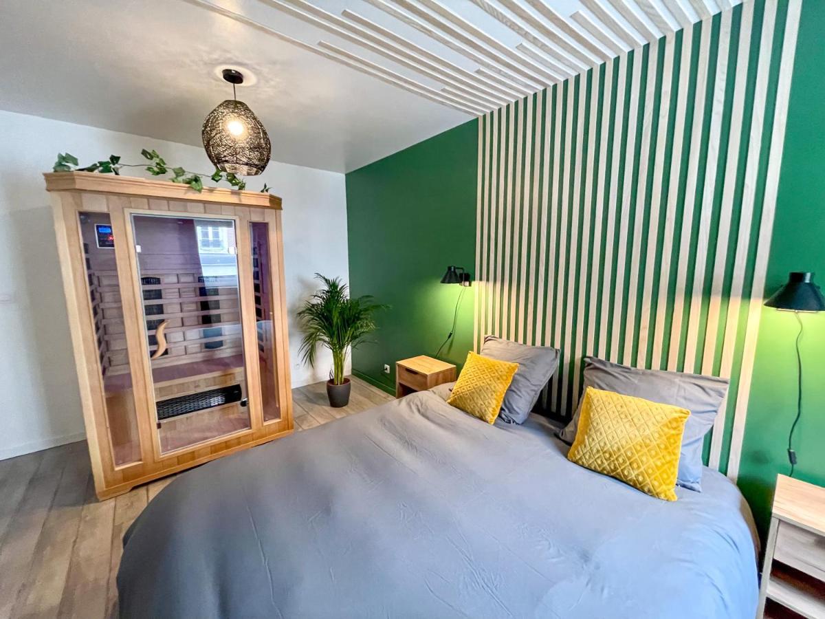 Superbe Appartement-Sauna-Cinema-Parking-Gare Amiens Exteriér fotografie