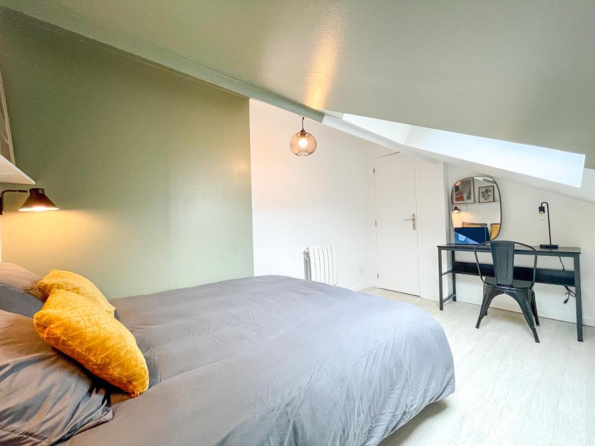 Superbe Appartement-Sauna-Cinema-Parking-Gare Amiens Exteriér fotografie